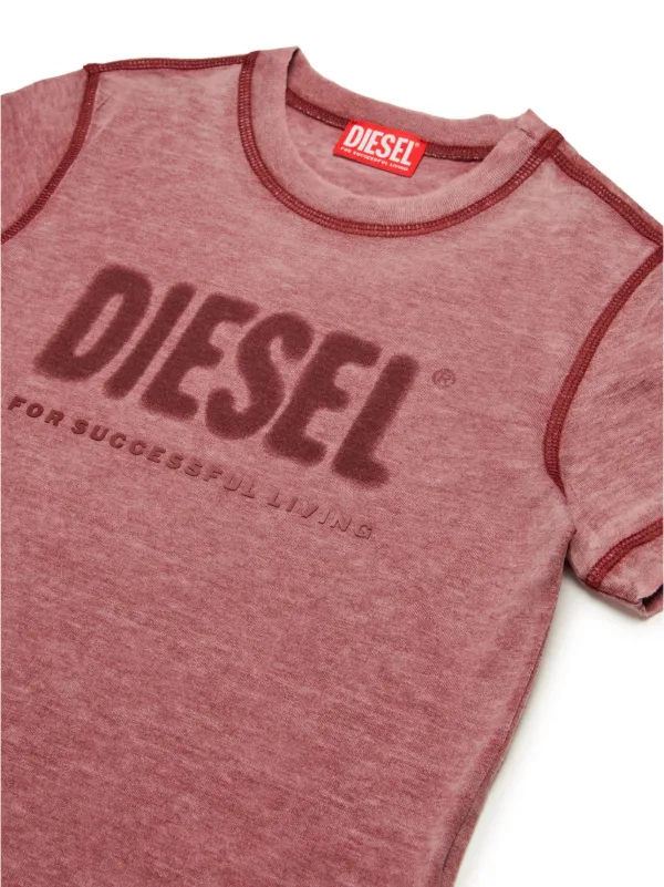 Diesel Kids T-Diegor-L1 T-shirt | Red | FARFETCH