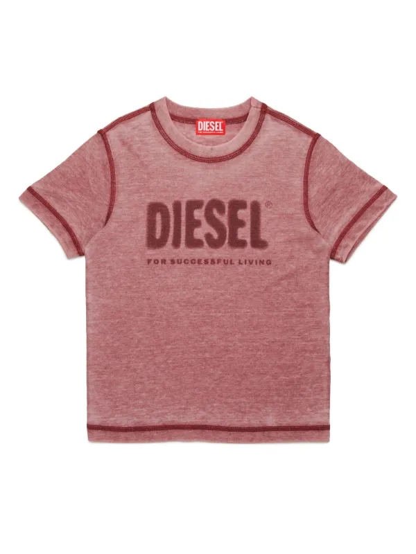Diesel Kids T-Diegor-L1 T-shirt | Red | FARFETCH