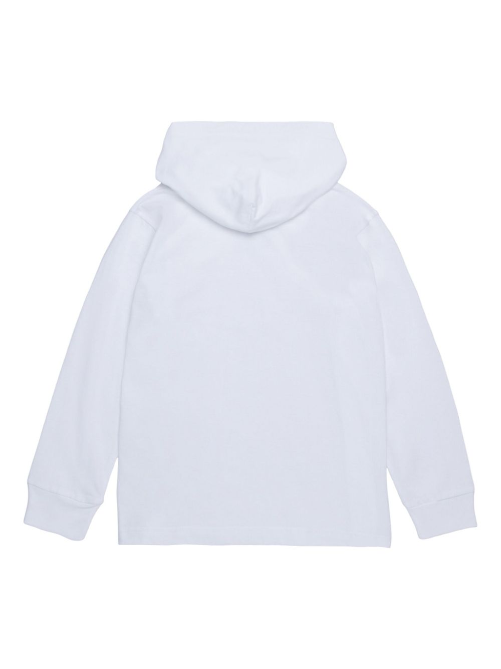 Diesel Kids appliqué-logo hoodie - White