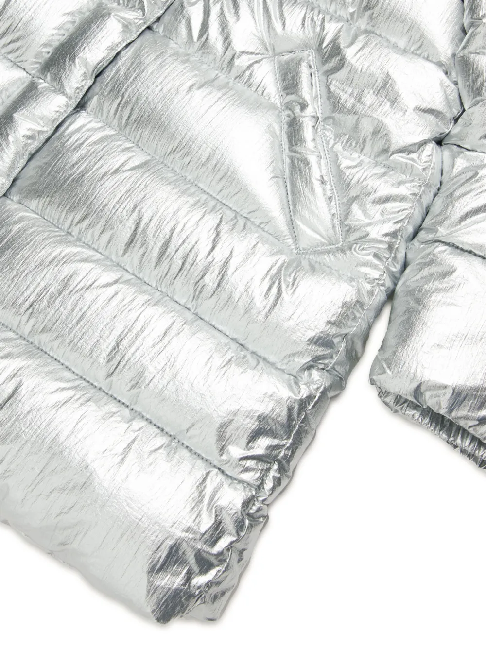 Diesel Kids Gewatteerde jas Grijs