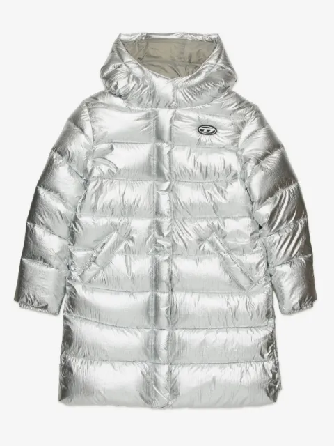 Diesel Kids abrigo capitonado con capucha