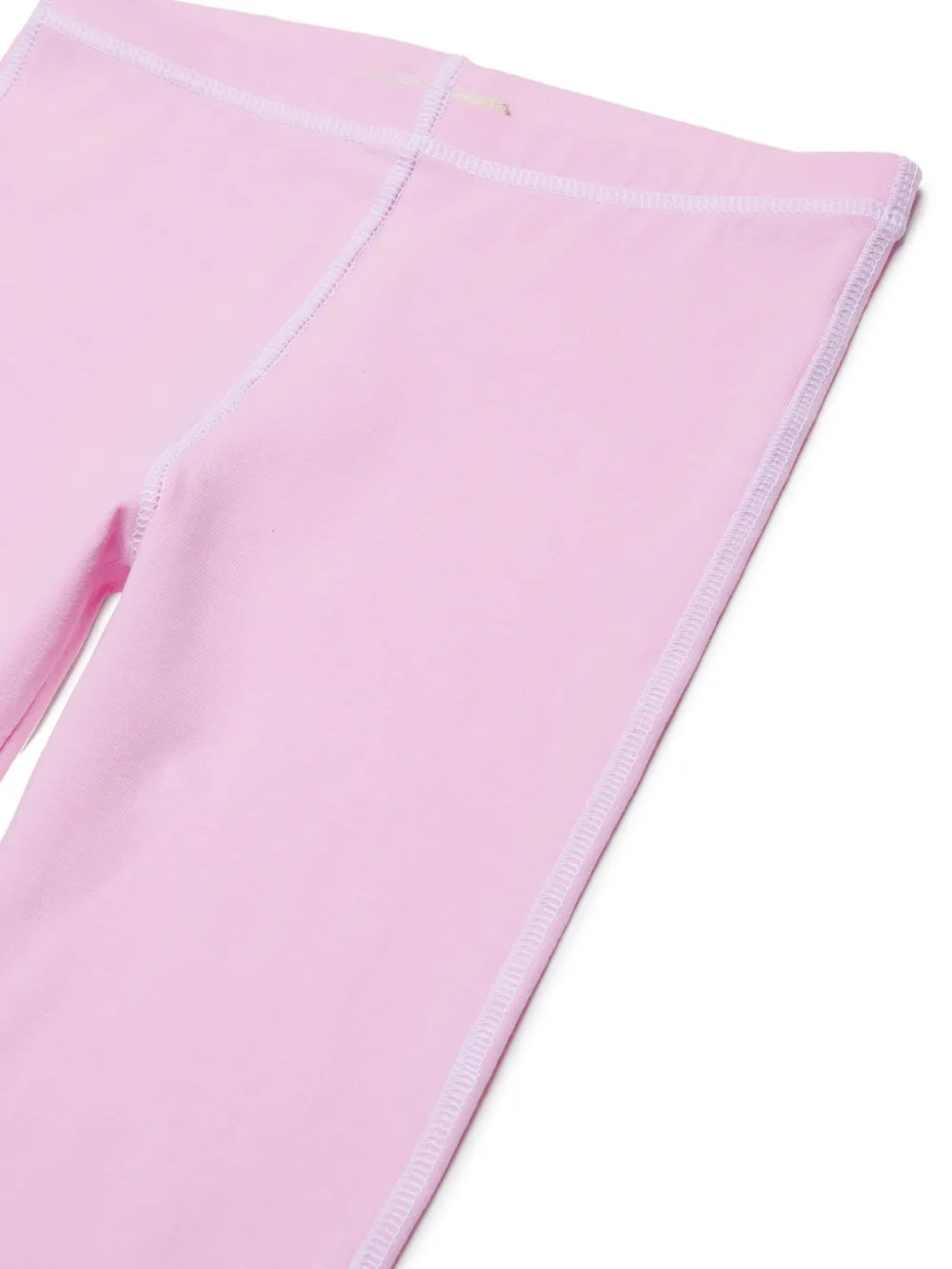 Marni Kids Broek met geborduurd logo van stretch-katoen Roze