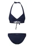 Fisico halterneck bikini - Blue