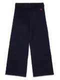 MAX&Co. Kids wide-leg knitted trousers - Blue
