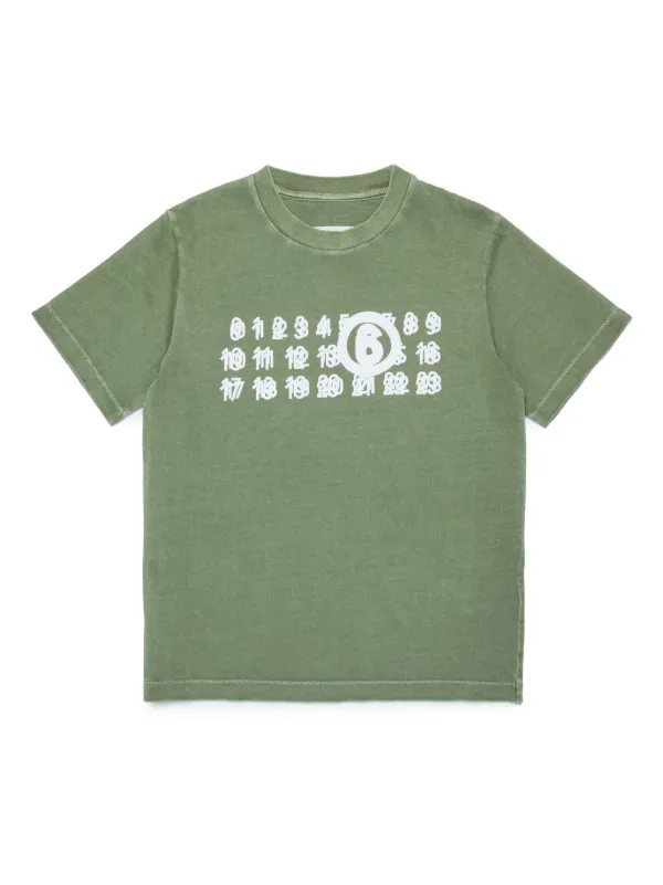 MM6 Maison Margiela Kids プリント Tシャツ - Farfetch 