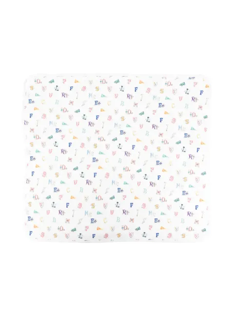 POLO RALPH LAUREN KIDS varsity-print blanket