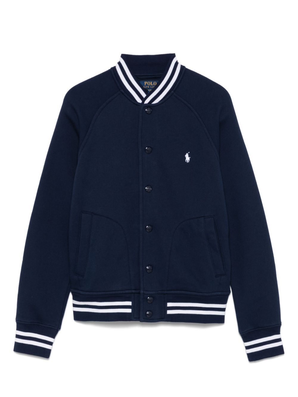 POLO RALPH LAUREN KIDS Polo Pony-embroidered bomber jacket - Blue