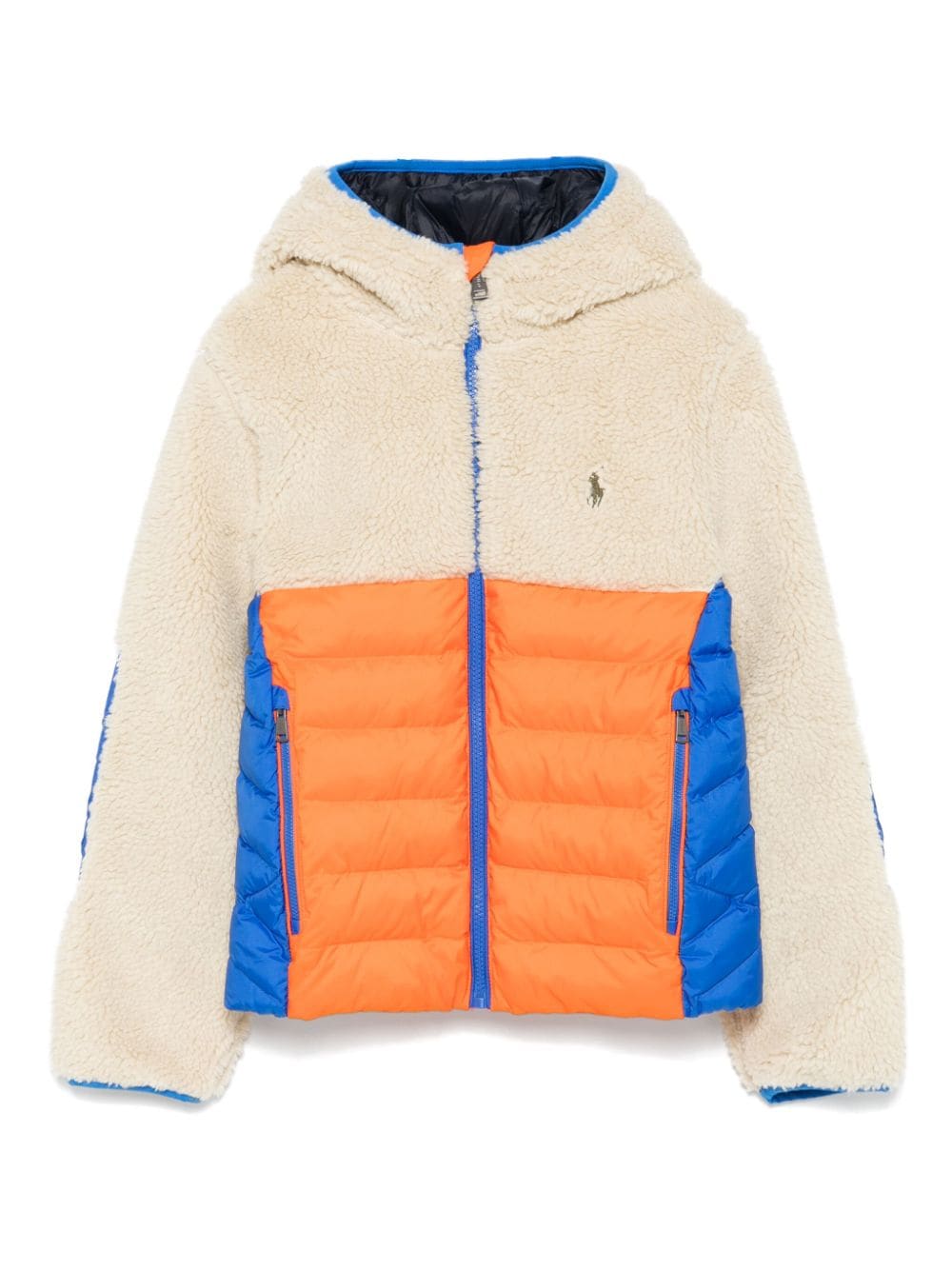 Ralph Lauren Kids Hybrid Terra Bomberjacke - Nude