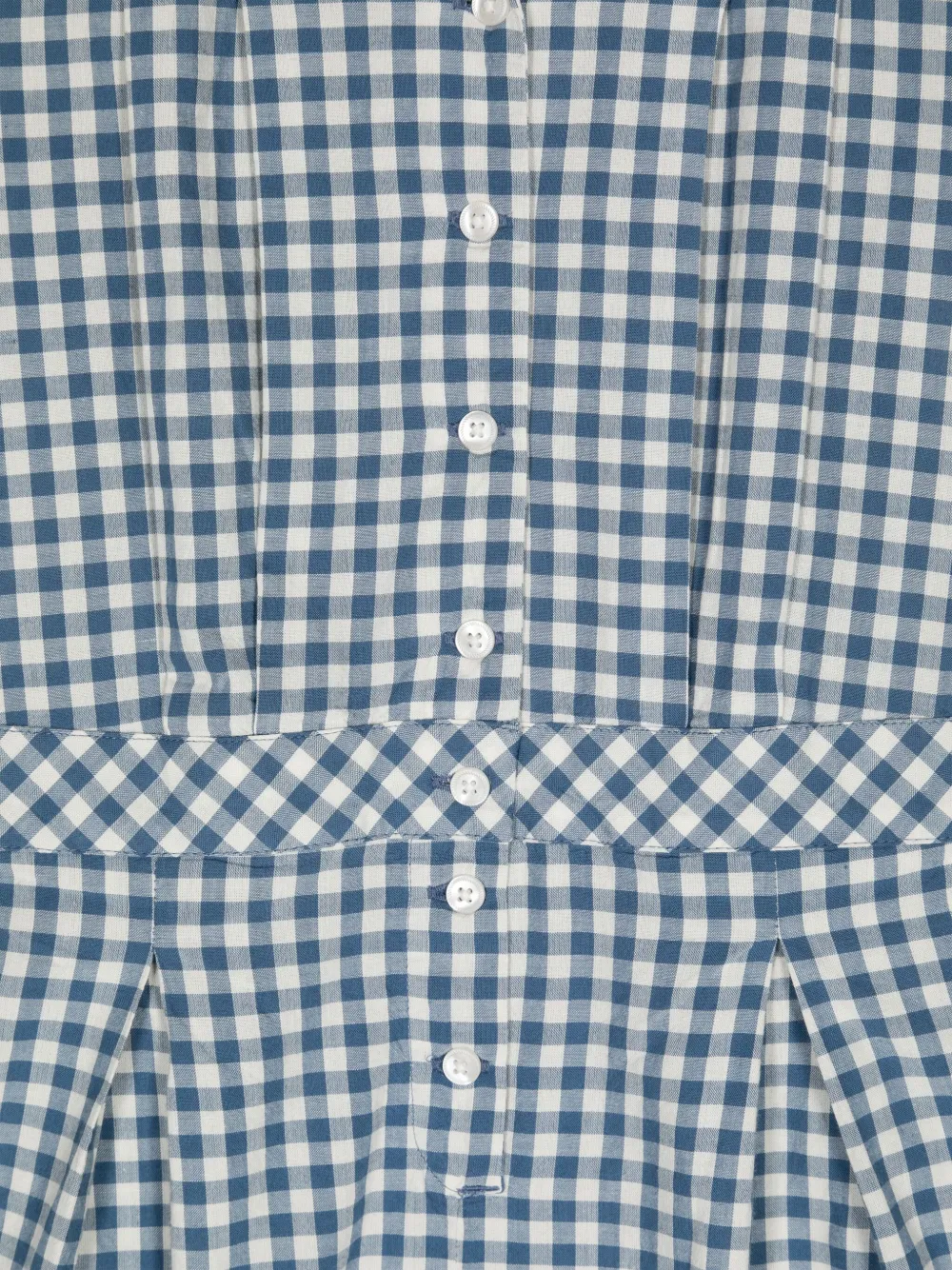 POLO RALPH LAUREN KIDS Playsuit met gingham ruit Blauw