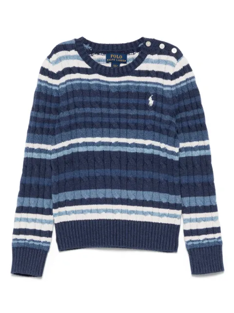 POLO RALPH LAUREN KIDS striped sweater 