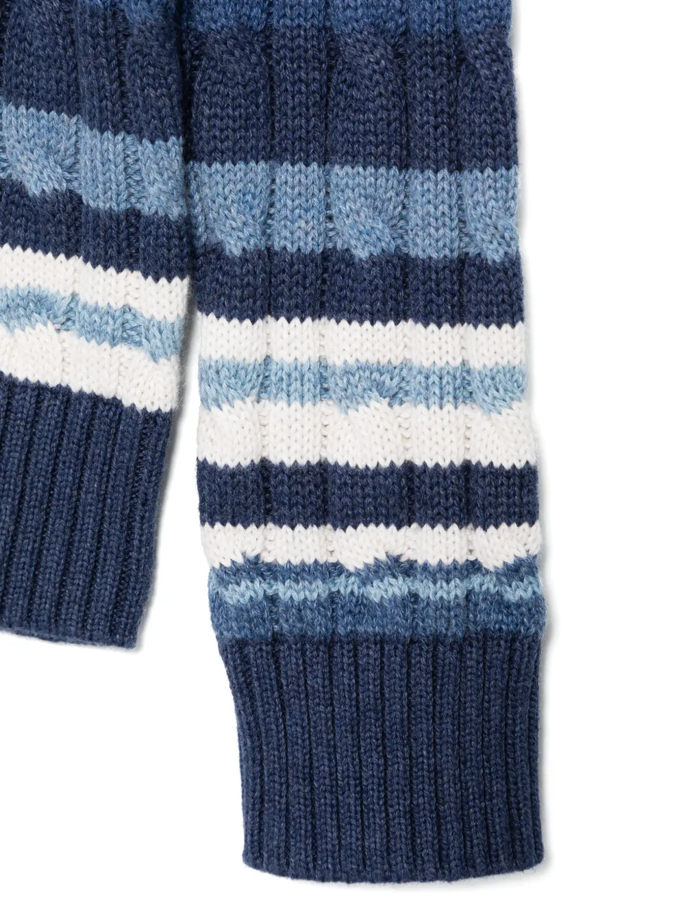POLO RALPH LAUREN KIDS Gestreepte trui Blauw
