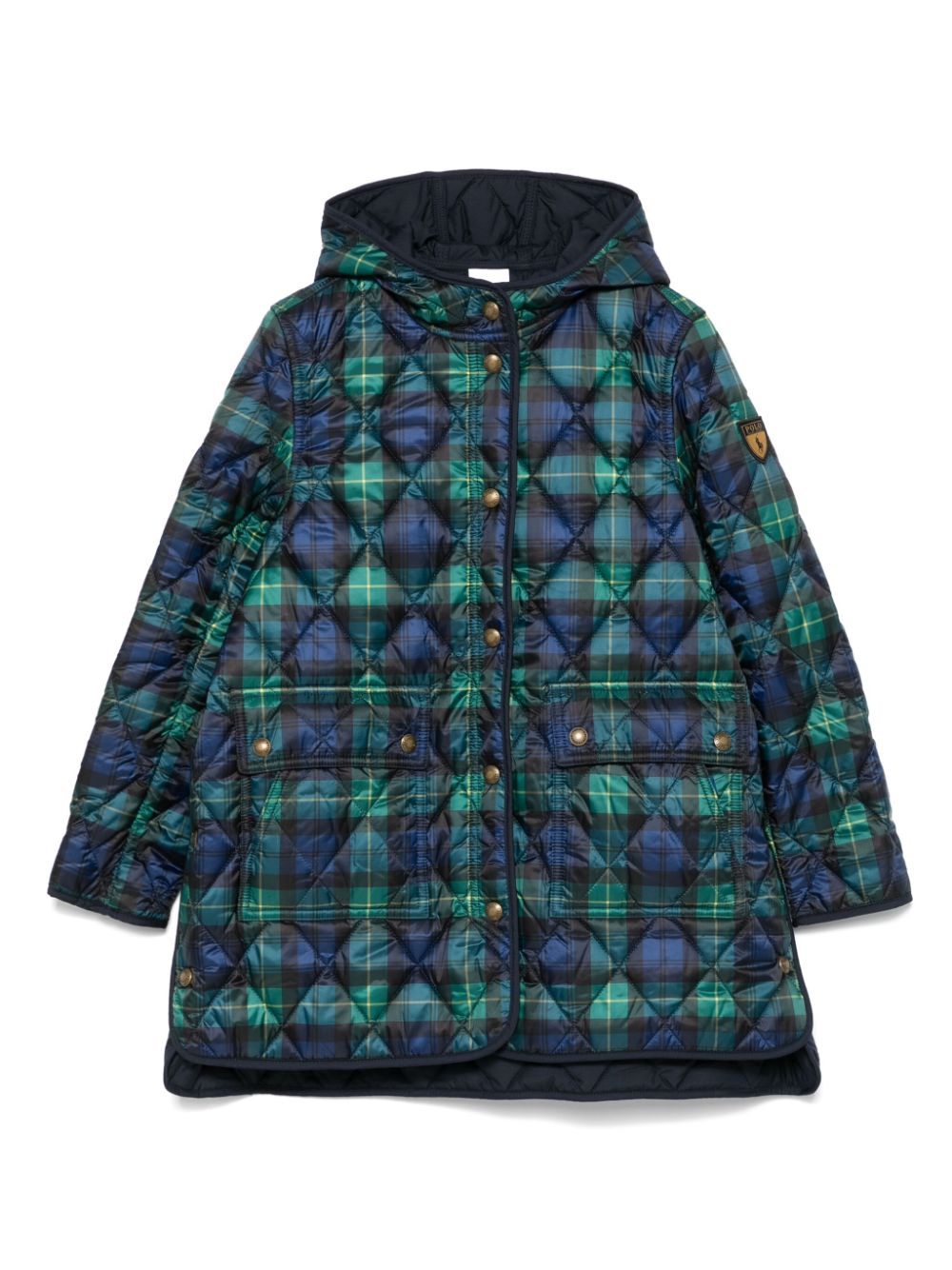 Polo plaid coat best sale