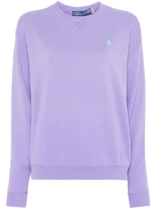 Purple polo sweatshirt best sale