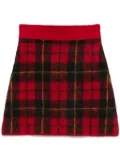 Polo Ralph Lauren plaid-pattern mini skirt - Red