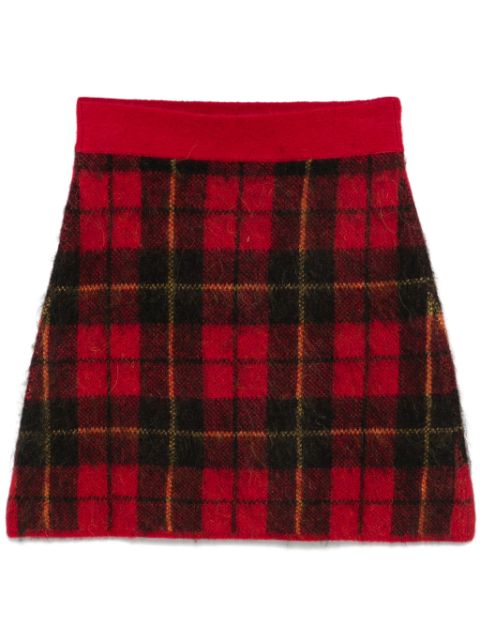 Polo Ralph Lauren plaid-pattern mini skirt Women