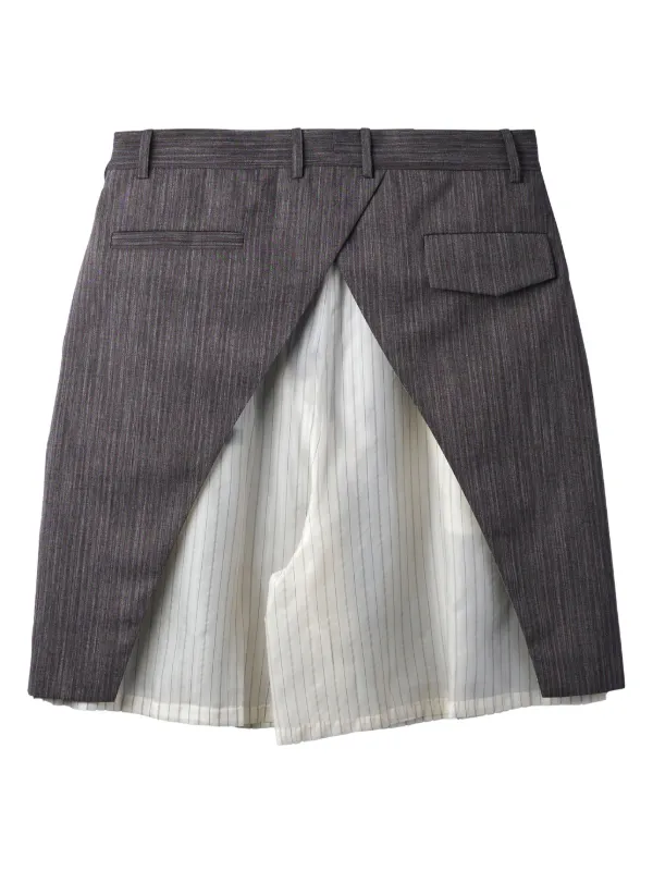 Namacheko Tidan Layered Shorts | Grey | FARFETCH TR