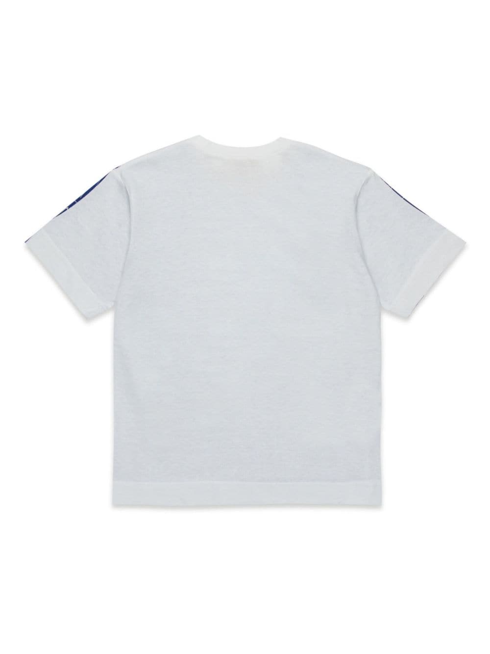 Marni Kids graphic-print T-shirt - Blauw