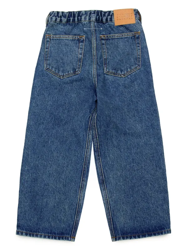 MM6 Maison Margiela Kids ストレートジーンズ | ブルー