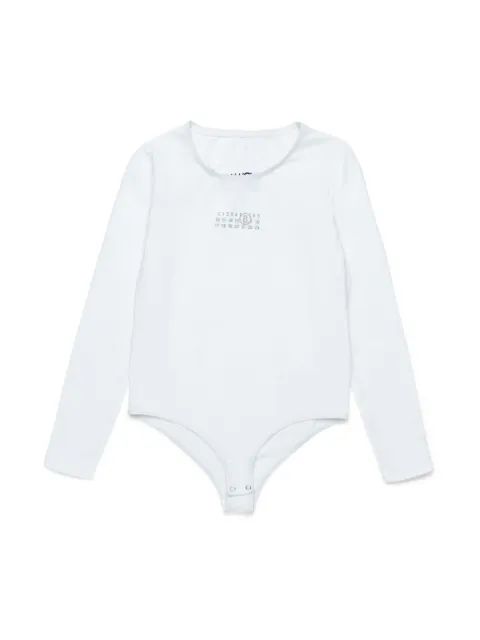 MM6 Maison Margiela Kids logo-print cotton body