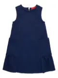MAX&Co. Kids ruffle-hem sleeveless dress - Blue