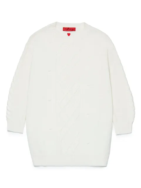MAX&Co. Kids cable-knit dress