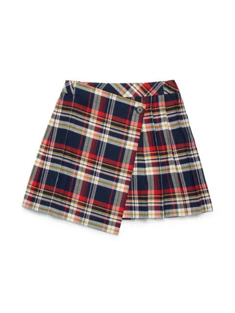 MAX&Co. Kids checked cotton skirt