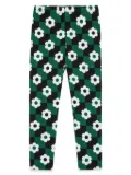 MAX&Co. Kids floral-print jersey leggings - Green
