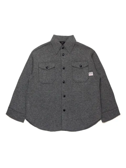 Nº21 Kids Camisa mangas longas com logo