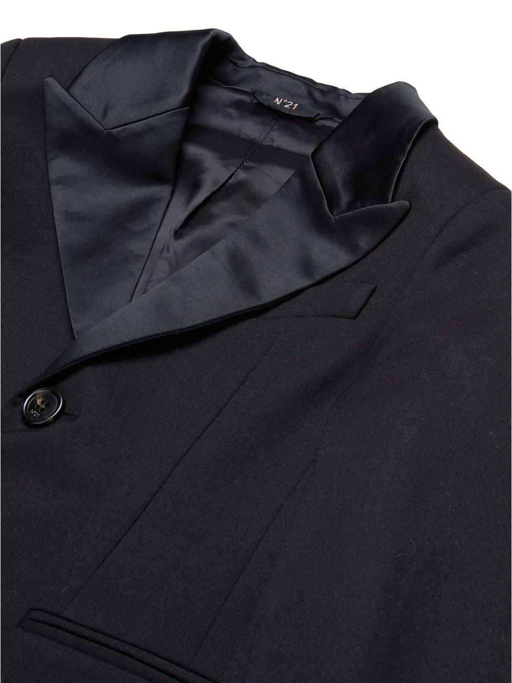 Marni logo-applique single-breasted blazer Men