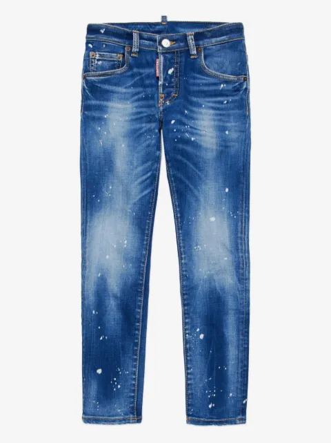 DSQUARED2 KIDS Skater straight-leg jeans 