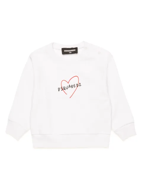 DSQUARED2 KIDS sudadera con logo estampado