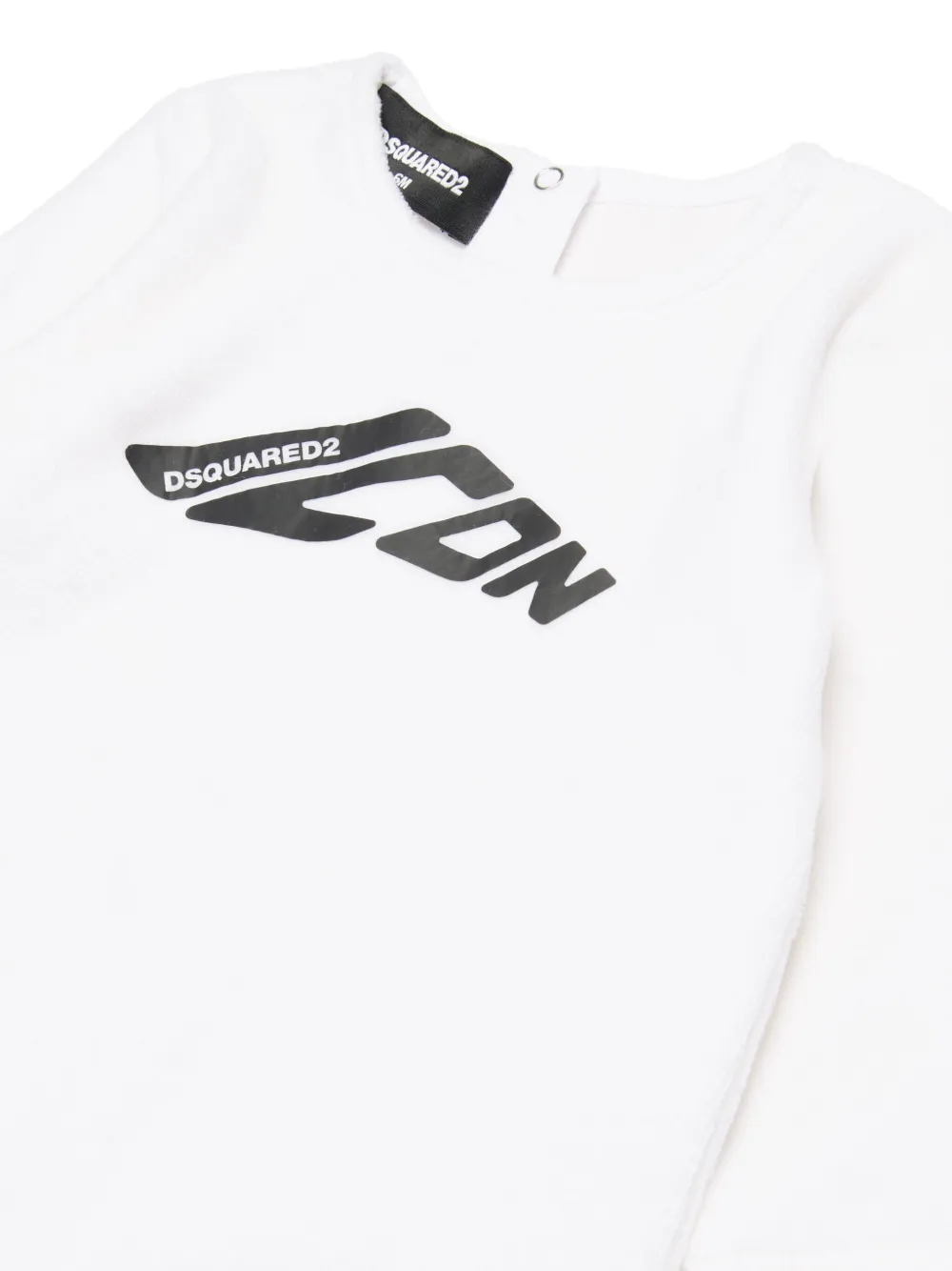 DSQUARED2 KIDS Katoenen pyjama met print Wit