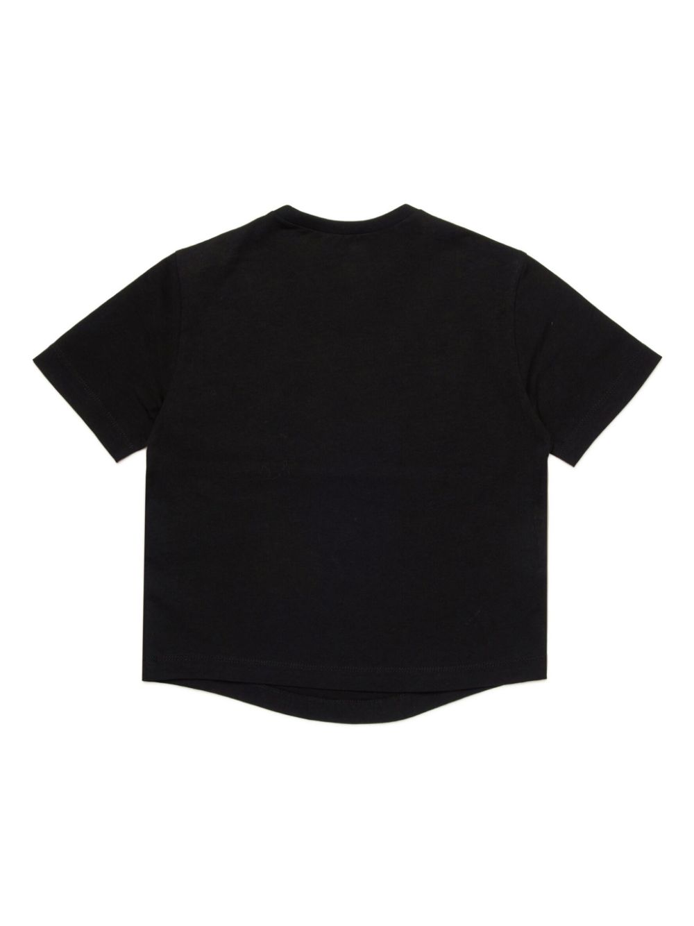 DSQUARED2 KIDS Katoenen T-shirt met logo - Zwart