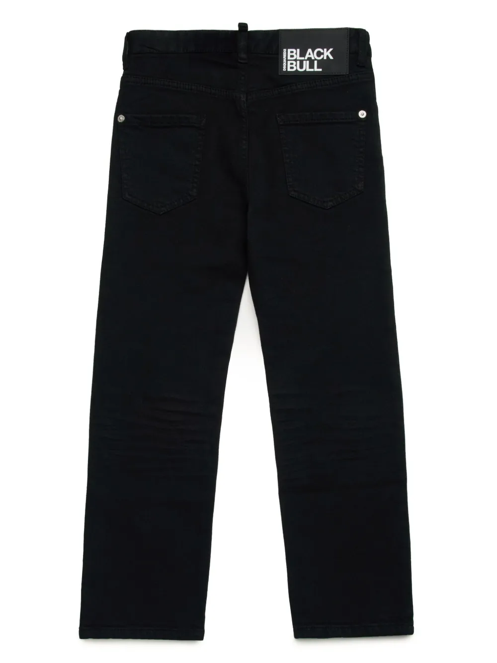 Dsquared2 Kids Straight jeans - Zwart