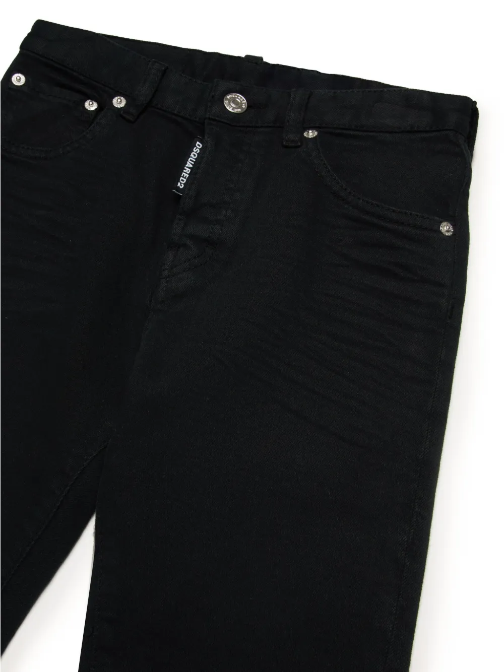 DSQUARED2 KIDS Straight jeans Zwart