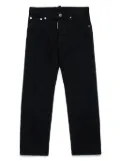 DSQUARED2 KIDS 3D-detail straight-leg jeans - Black