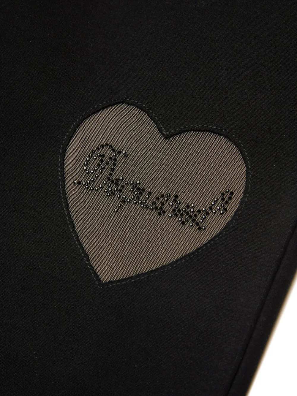 DSQUARED2 KIDS Broek met logoprint Zwart