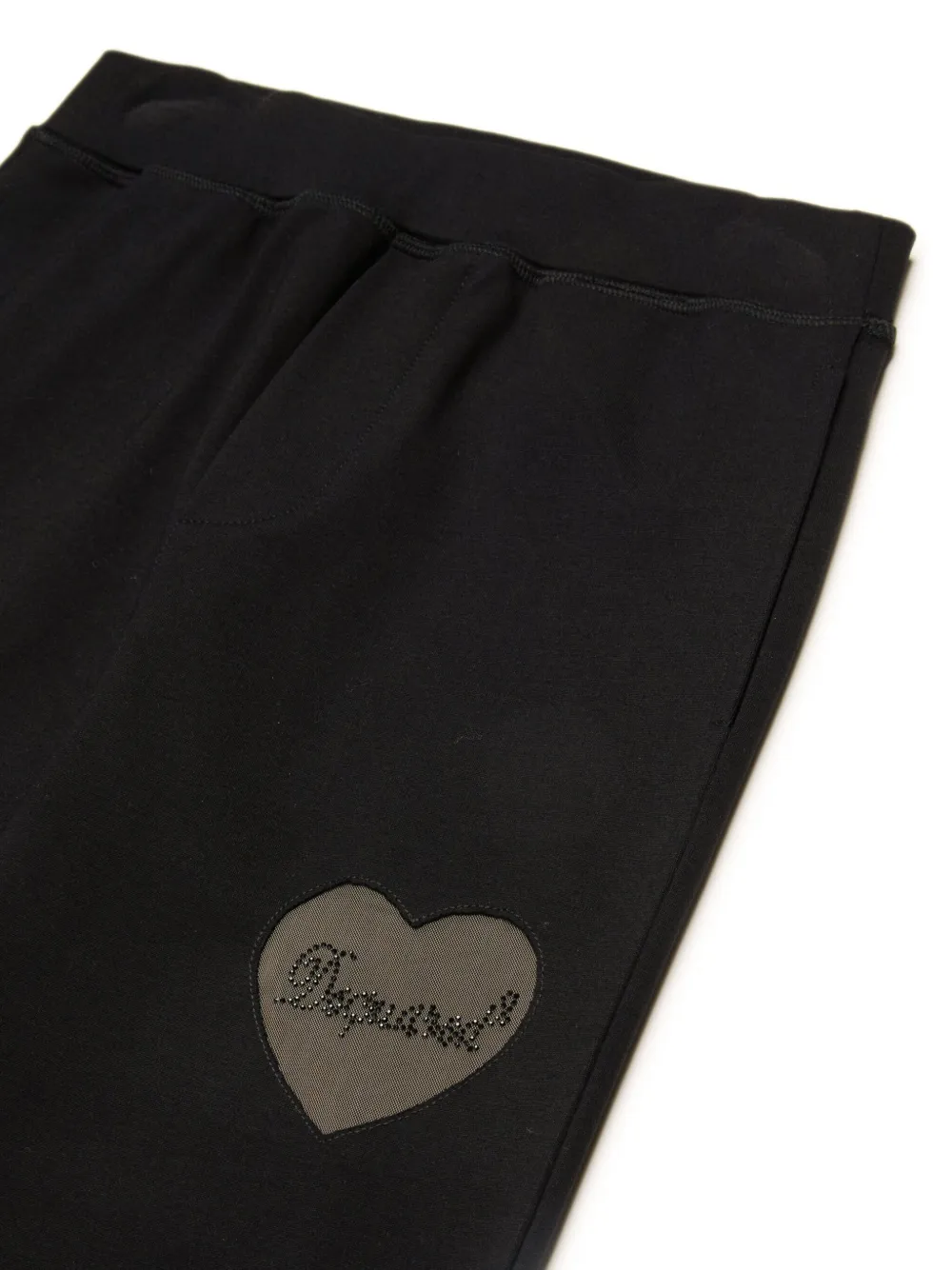 DSQUARED2 KIDS Broek met logoprint Zwart