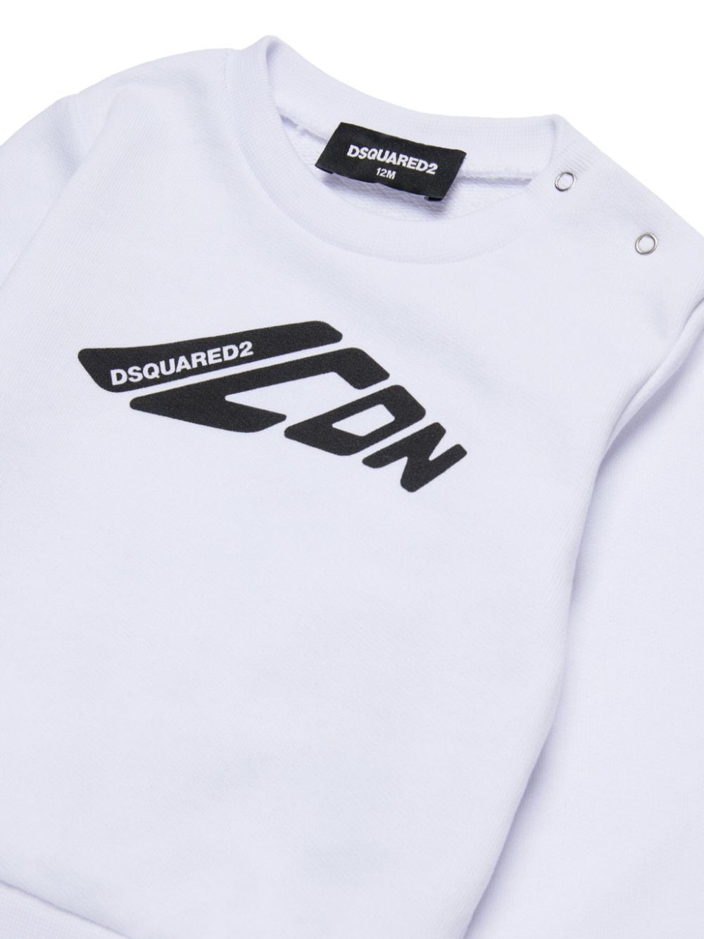 Shop Dsquared2 Icon-print Sweatshirt In White