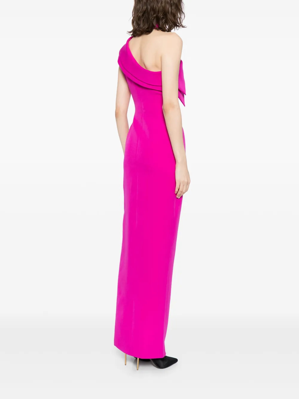 Saiid Kobeisy Asymmetrische avondjurk Roze