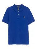 POLO RALPH LAUREN KIDS jersey polo shirt - Blue