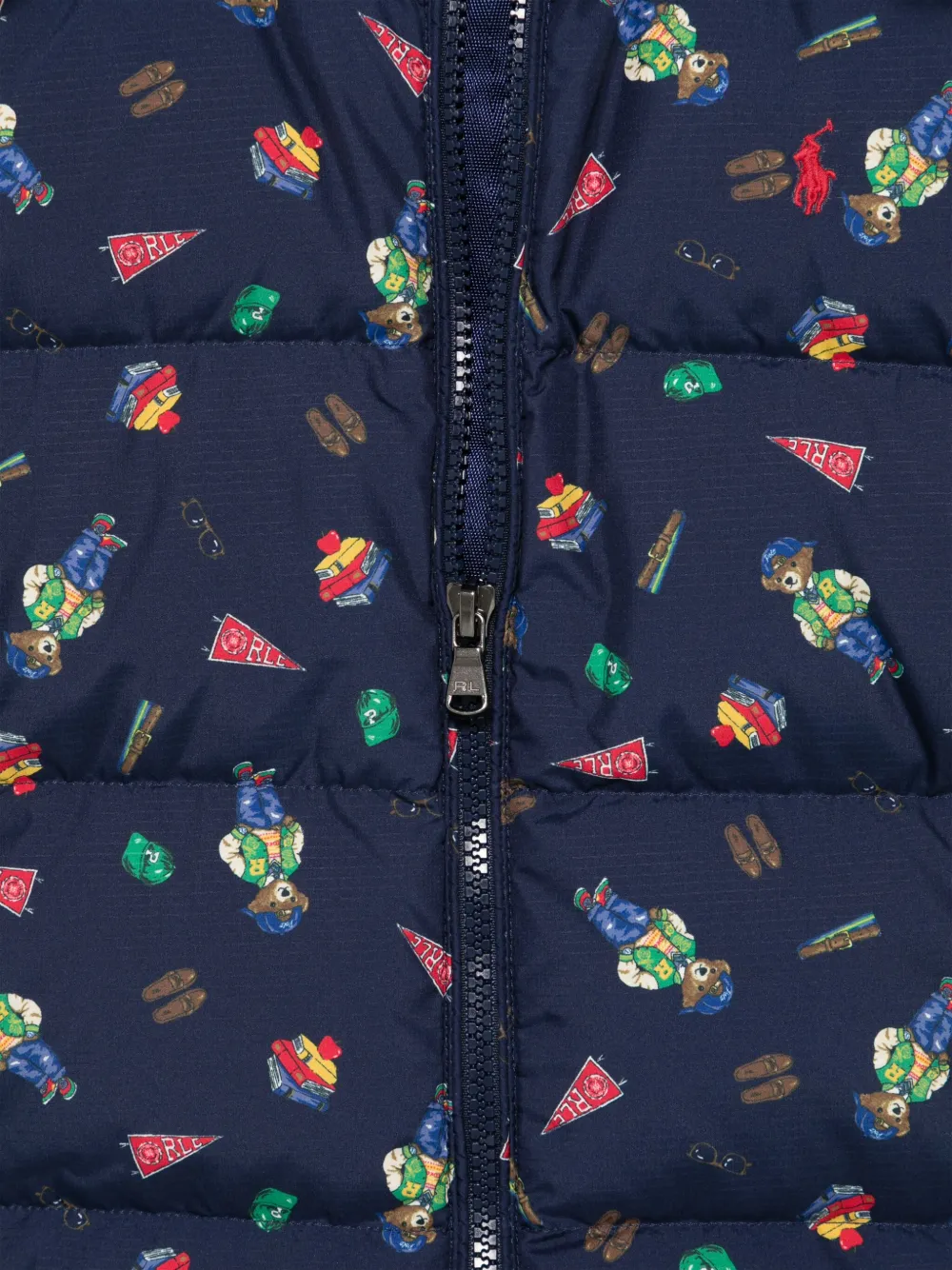 POLO RALPH LAUREN KIDS Jack met teddybeerpatroon Blauw