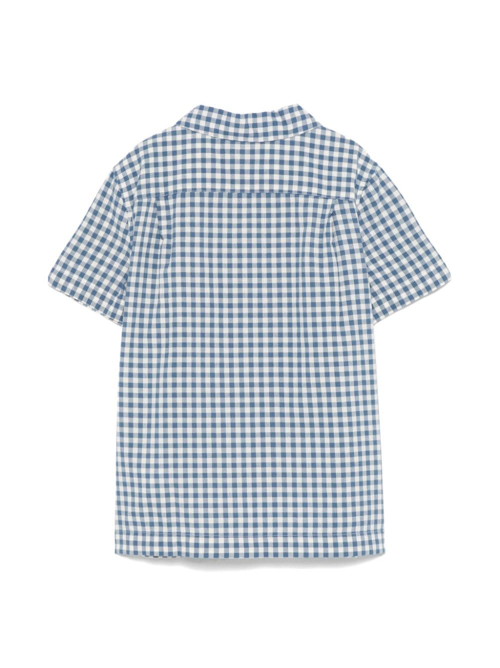 Ralph Lauren Kids Overhemd met gingham ruit - Blauw