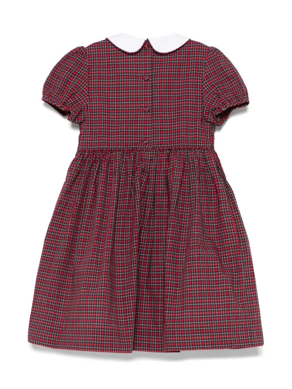 poloralphlaurenkids POLO RALPH LAUREN KIDS Jurk met tartan ruit - Rood