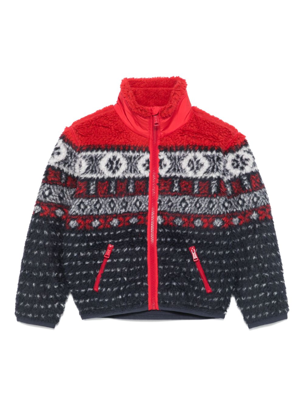 POLO RALPH LAUREN KIDS Jack met geometrische print Rood