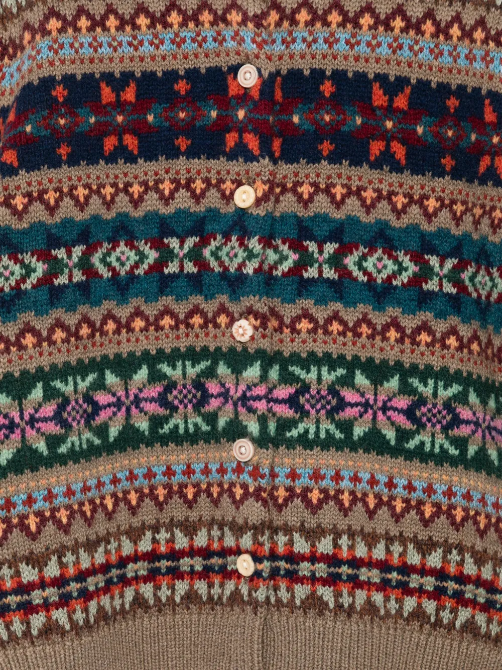 POLO RALPH LAUREN KIDS Fair-isle vest Bruin