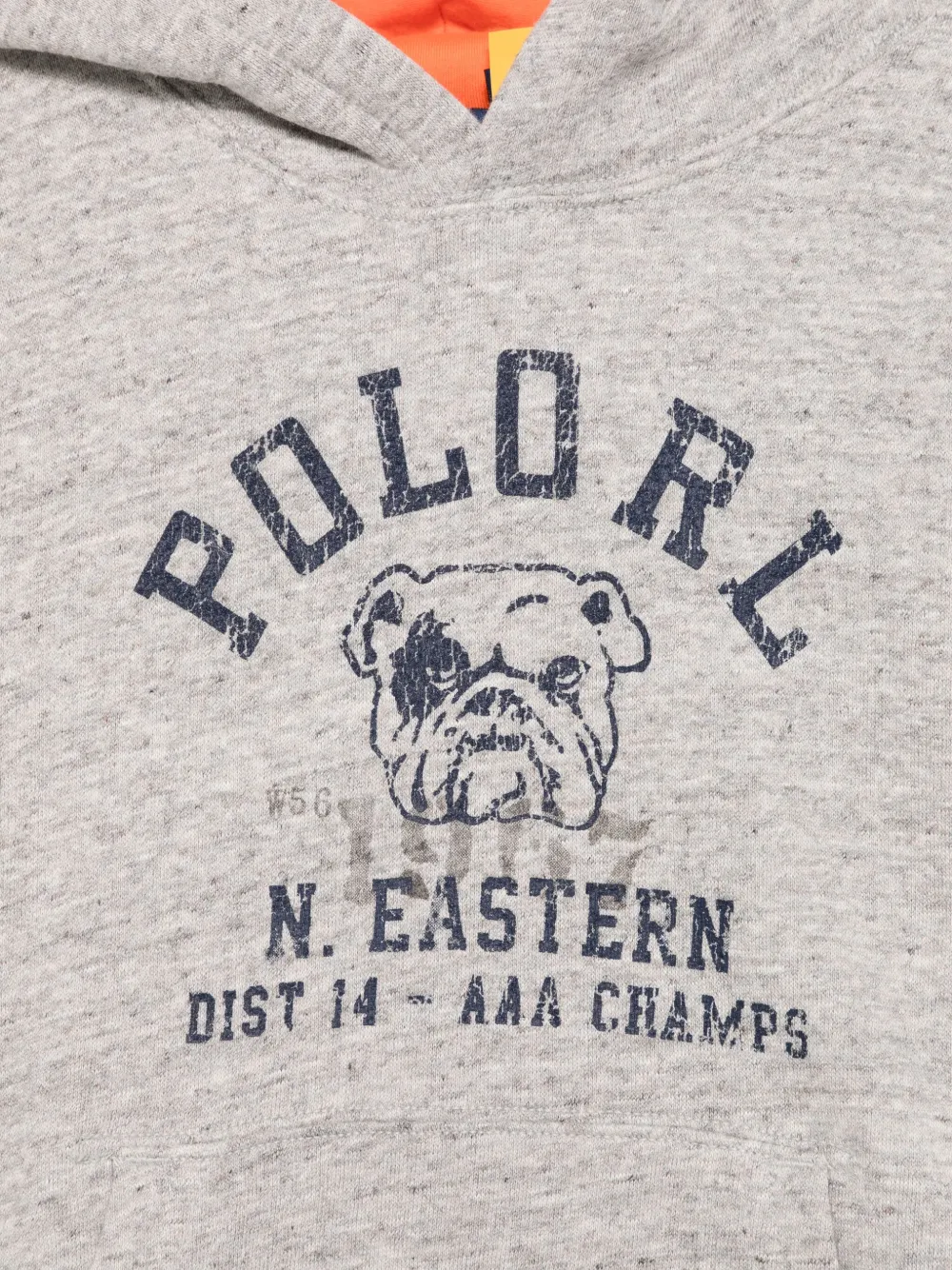 POLO RALPH LAUREN KIDS Hoodie met logoprint Grijs