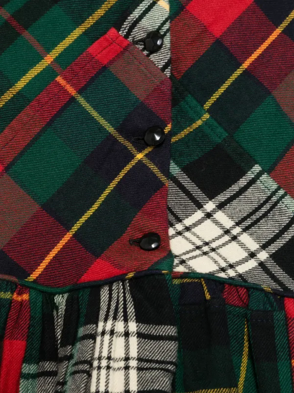 POLO RALPH LAUREN KIDS チェック ワンピース | グリーン | FARFETCH JP