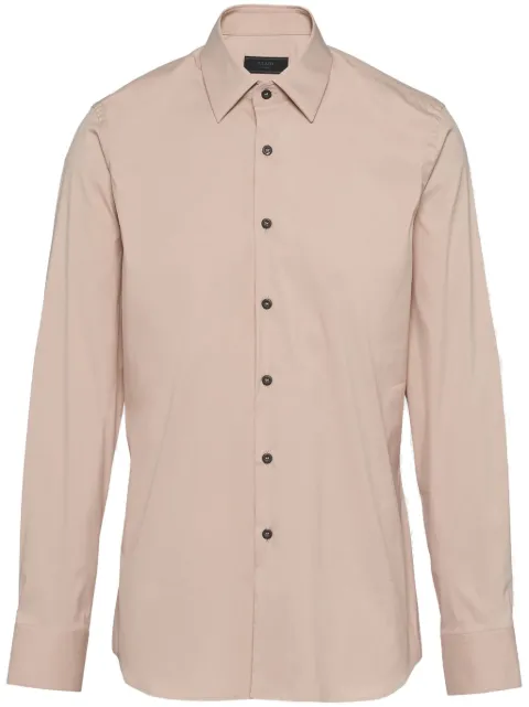 Prada long-sleeve cotton shirt