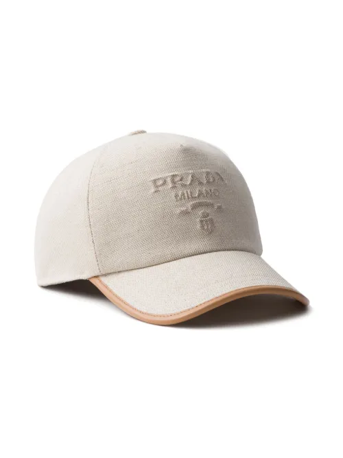 Casquette à logo embossé - Prada - Modalova